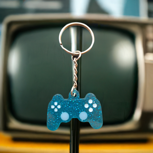 Retro PS Controller Keychain